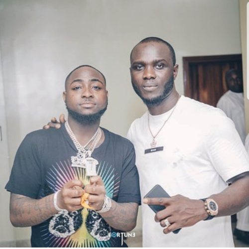 Davido & One Of His 30BG Members Exchange Words In An Heated Argument, Breaks Bottle || Watch Video