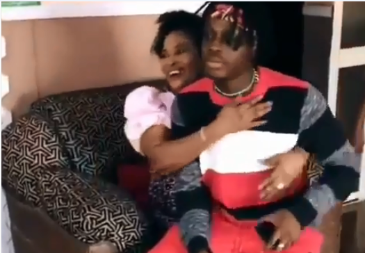 Watch Video || Fireboy Gives Mother A Surprise Visit, Her Reaction Was Everything You Would Ever Hope For