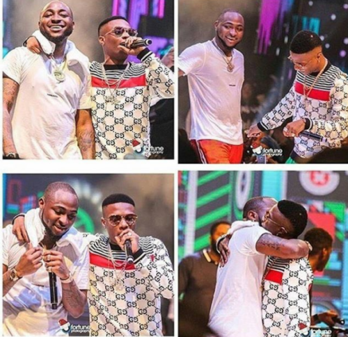 Davido Sends Lovely Shout-out To Wizkid, Calls Him A Legend