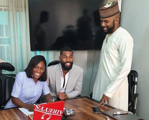 Banky W Announces The Signing Of Ex-Big Brother Naija Housemate; Mike & Wife To EME