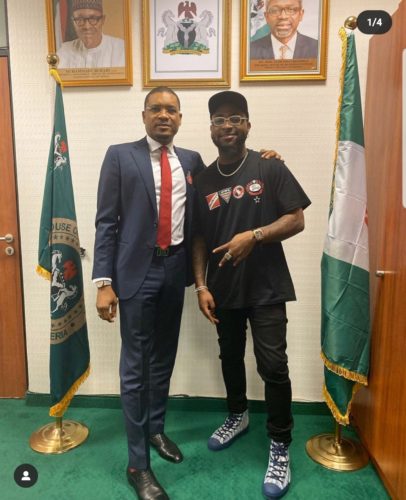 Davido Kicks Off Politics Plans As He Visits Quilox Owner; Hon. Shina Peller At The National Assembly In Abuja || Watch Video