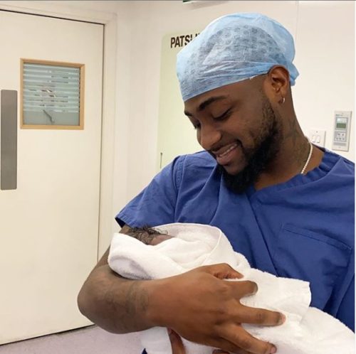 Daddy Duties! Davido Shares Adorable Picture Of His Video Call With David Jnr