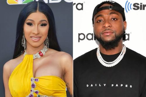 Davido & I Recorded “Fall” Remix 9 Months Ago, But My Label Didn’t Allow Us Release It – Cardi B Reveals