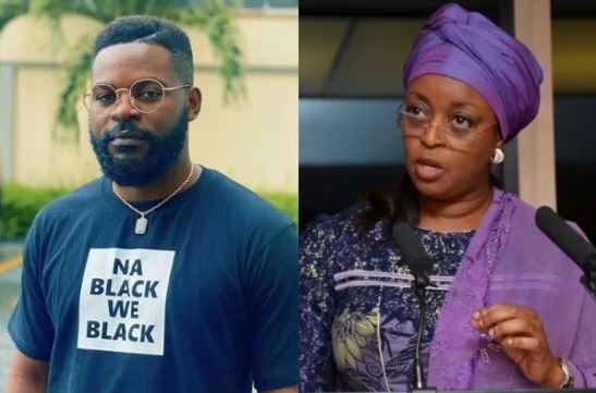 Falz Reacts As Former Petroleum Minister, Allison Diezani Blasts “Yahoo Yahoo Boys”