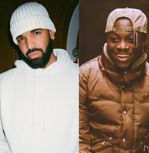 Rapper, Drake Jams To Oxlade’s Hit Song “Away”