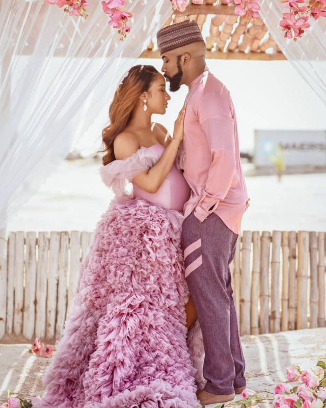 Banky W And Adesua Announces The Birth Of Their First Child – ‘Zaiah’