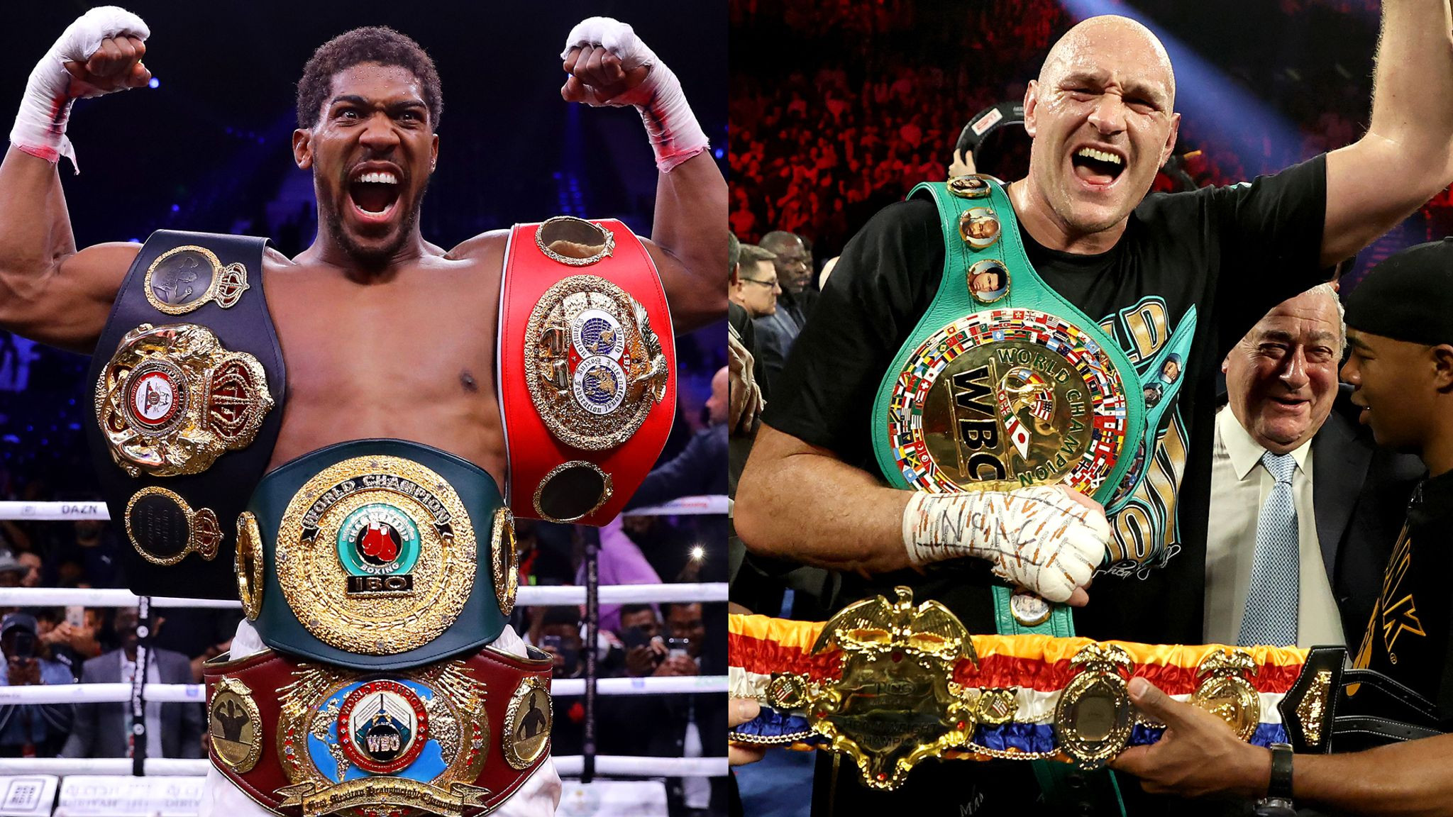 The biggest British fight of all time is on! Anthony Joshua and Tyson Fury finally sign their £200m two-fight contract