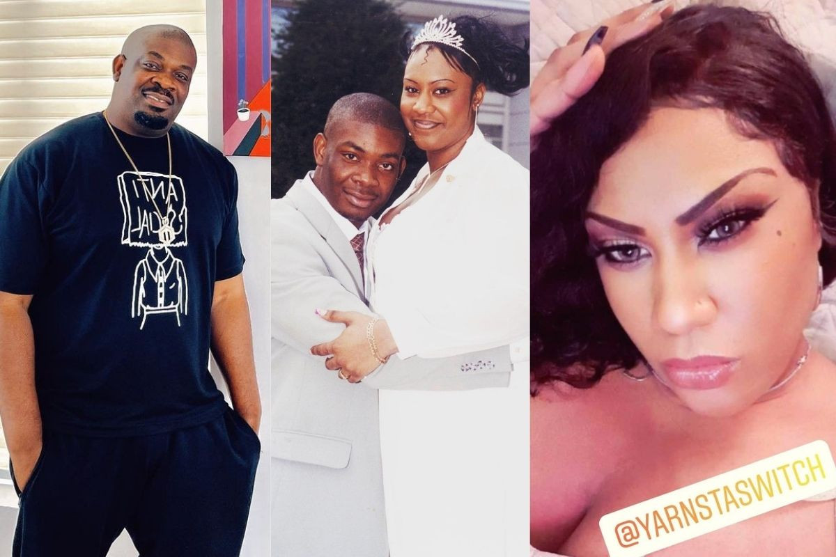 Don Jazzy’s Ex-wife, Michelle Explains The Height Difference In Their Wedding Photos