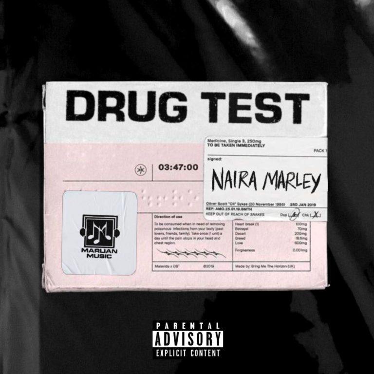 Download Music: Naira Marley – “Drug Test” (Prod. by Rexxie)