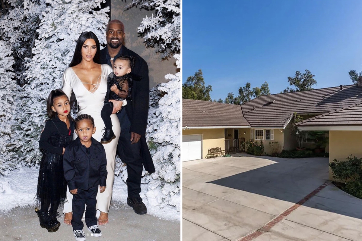Kanye West To Demolish #32.6 Billion House Across Kim’s And Build Mansion For His Kids